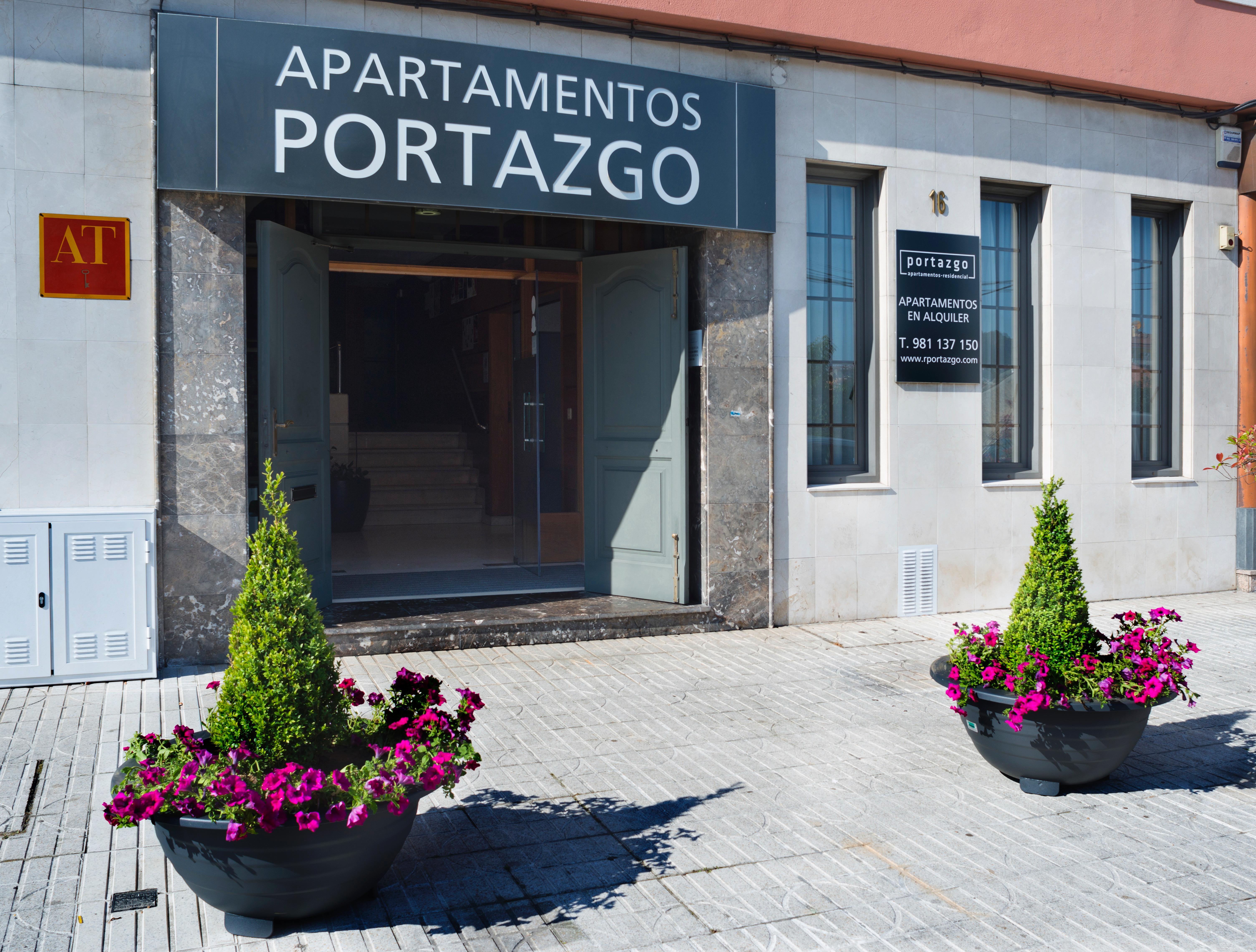 Apartamentos Portazgo A Coruña Exteriör bild